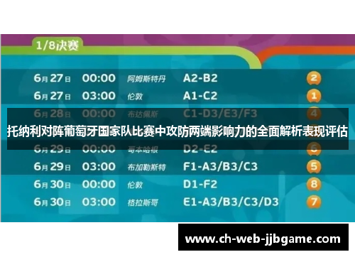 托纳利对阵葡萄牙国家队比赛中攻防两端影响力的全面解析表现评估